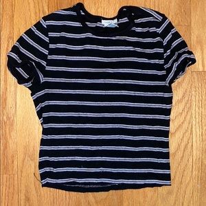 Forever 21 Cropped Ribbed Tee